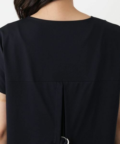 Leilian / レリアン シャツ・ブラウス | バック切替キーネックブラウス | 詳細14
