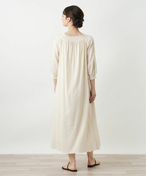 Leilian / レリアン ドレス | ギャザーワンピース | 詳細3