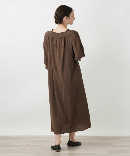 Leilian / レリアン ドレス | ギャザーワンピース | 詳細7