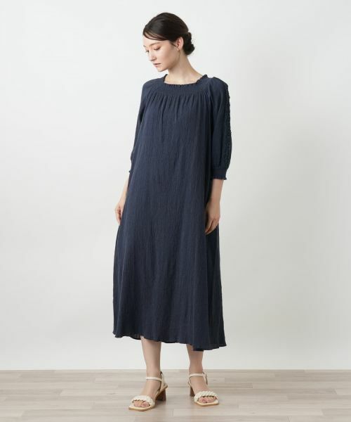 Leilian / レリアン ドレス | ギャザーワンピース | 詳細9