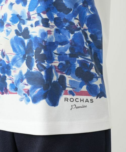 Leilian / レリアン Tシャツ | プリントカットソー【ROCHAS Premiere】 | 詳細10