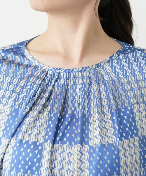 Leilian / レリアン カットソー | プリントカットソー【ROCHAS Premiere】 | 詳細10