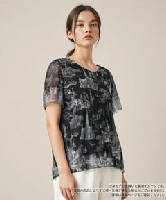 Leilian / レリアン シャツ・ブラウス | プリントブラウス