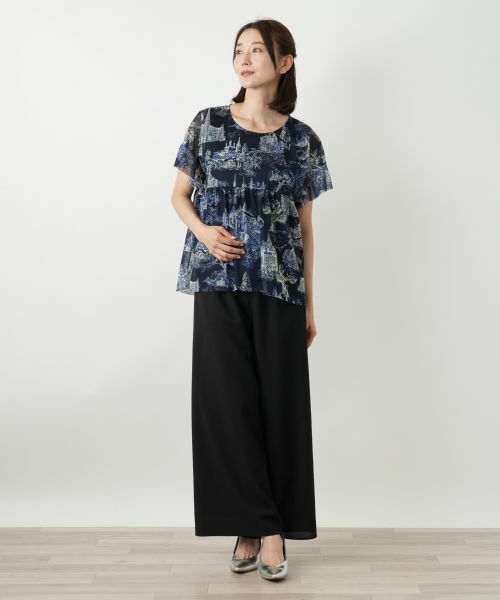 Leilian / レリアン シャツ・ブラウス | プリントブラウス | 詳細1