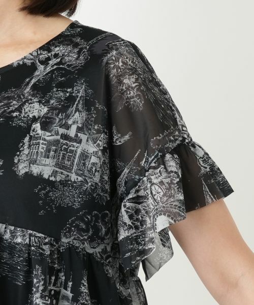 Leilian / レリアン シャツ・ブラウス | プリントブラウス | 詳細12