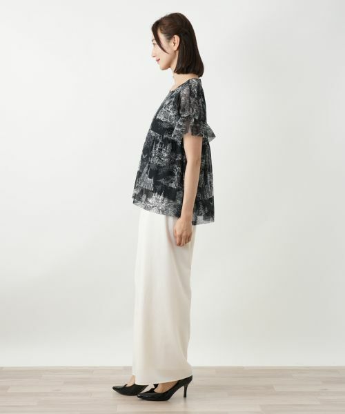 Leilian / レリアン シャツ・ブラウス | プリントブラウス | 詳細5