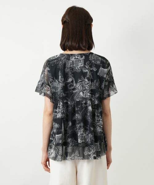 Leilian / レリアン シャツ・ブラウス | プリントブラウス | 詳細9