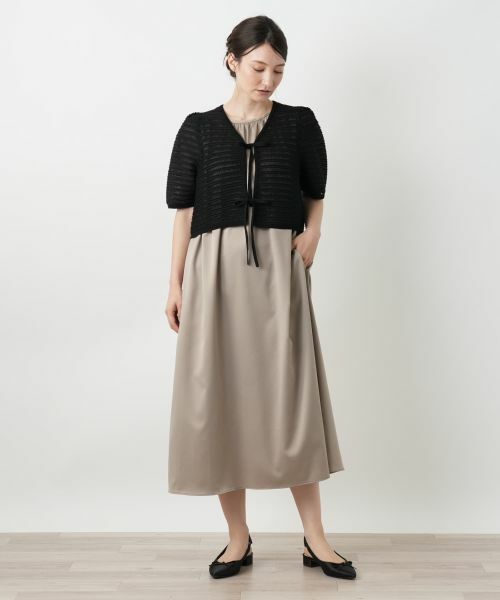 Leilian / レリアン カーディガン・ボレロ | ショートカーディガン | 詳細1