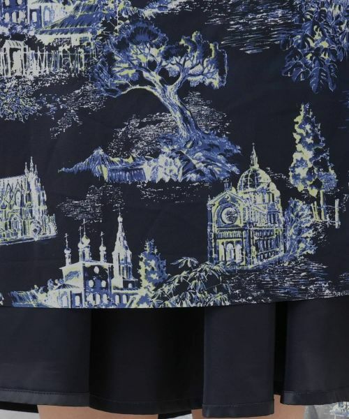 Leilian / レリアン ドレス | プリントフレアワンピース | 詳細15