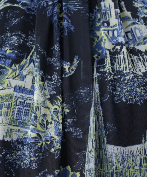 Leilian / レリアン ドレス | プリントフレアワンピース | 詳細16