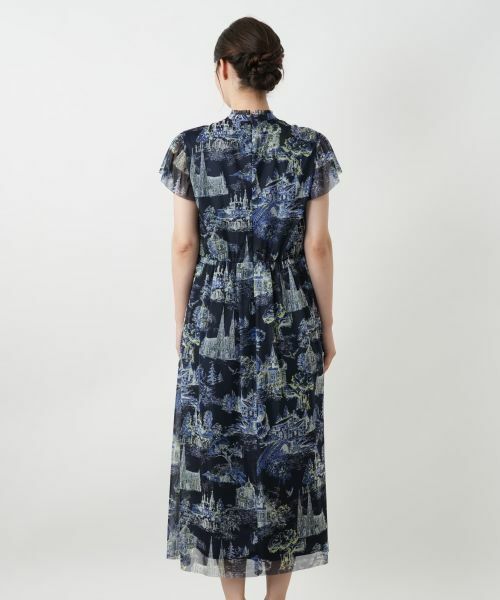 Leilian / レリアン ドレス | プリントフレアワンピース | 詳細9