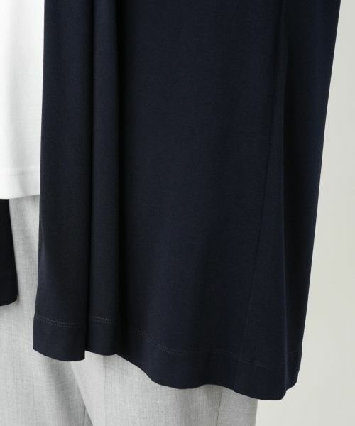 Leilian / レリアン テーラードジャケット | ノーカラージャケット【ROCHAS Premiere】 | 詳細10