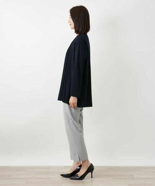 Leilian / レリアン テーラードジャケット | ノーカラージャケット【ROCHAS Premiere】 | 詳細2