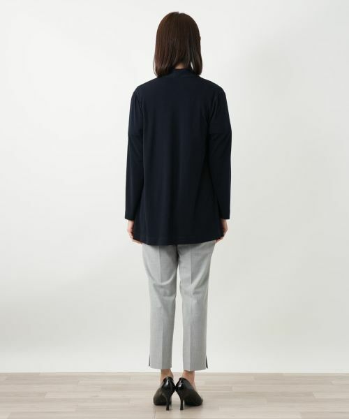 Leilian / レリアン テーラードジャケット | ノーカラージャケット【ROCHAS Premiere】 | 詳細3