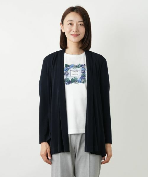 Leilian / レリアン テーラードジャケット | ノーカラージャケット【ROCHAS Premiere】 | 詳細4