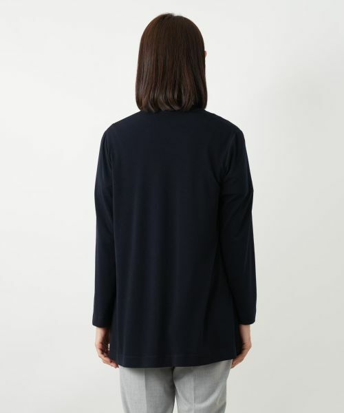 Leilian / レリアン テーラードジャケット | ノーカラージャケット【ROCHAS Premiere】 | 詳細6