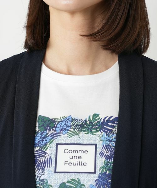 Leilian / レリアン テーラードジャケット | ノーカラージャケット【ROCHAS Premiere】 | 詳細7