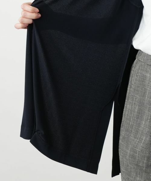 Leilian / レリアン テーラードジャケット | ロングベスト【ROCHAS Premiere】 | 詳細11