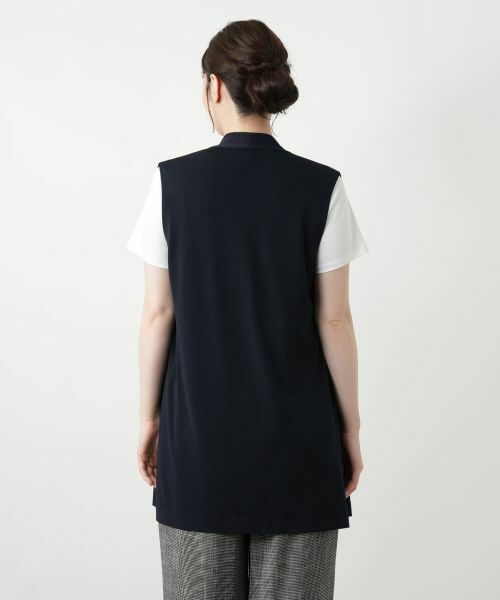 Leilian / レリアン テーラードジャケット | ロングベスト【ROCHAS Premiere】 | 詳細6