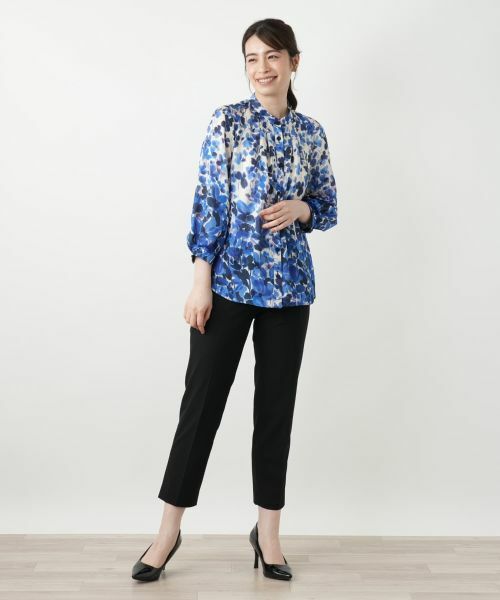 Leilian / レリアン シャツ・ブラウス | プリントブラウス【ROCHAS Premiere】 | 詳細1