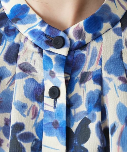 Leilian / レリアン シャツ・ブラウス | プリントブラウス【ROCHAS Premiere】 | 詳細11