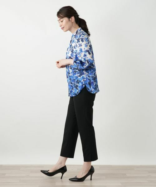 Leilian / レリアン シャツ・ブラウス | プリントブラウス【ROCHAS Premiere】 | 詳細2