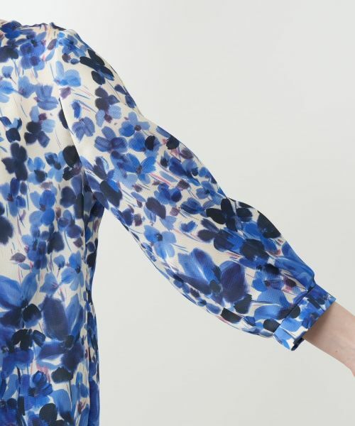 Leilian / レリアン シャツ・ブラウス | プリントブラウス【ROCHAS Premiere】 | 詳細9