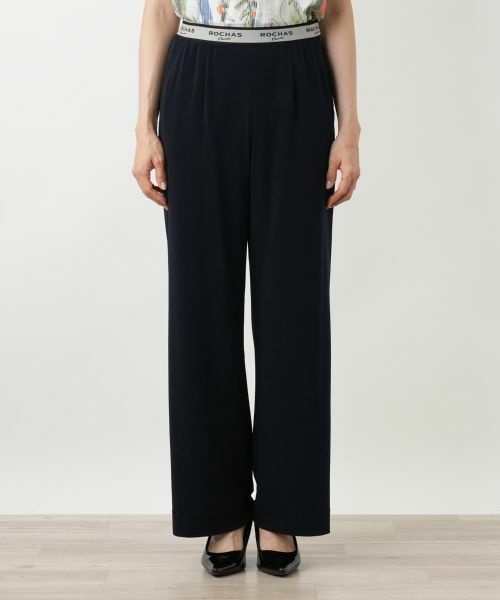 Leilian / レリアン その他パンツ | ストレッチワイドパンツ【ROCHAS Premiere】 | 詳細4