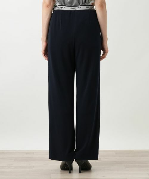 Leilian / レリアン その他パンツ | ストレッチワイドパンツ【ROCHAS Premiere】 | 詳細6