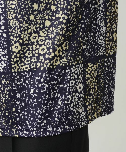 Leilian / レリアン カットソー | フラワープリントカットソー【ROCHAS Premiere】 | 詳細10