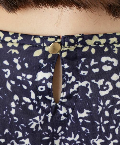 Leilian / レリアン カットソー | フラワープリントカットソー【ROCHAS Premiere】 | 詳細11