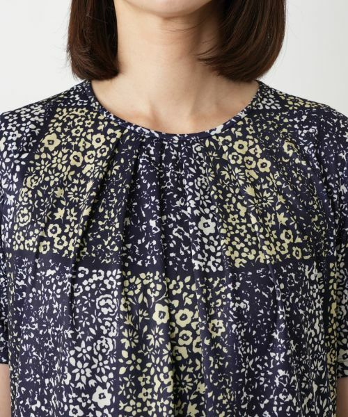 Leilian / レリアン カットソー | フラワープリントカットソー【ROCHAS Premiere】 | 詳細7