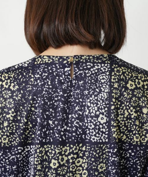 Leilian / レリアン カットソー | フラワープリントカットソー【ROCHAS Premiere】 | 詳細8