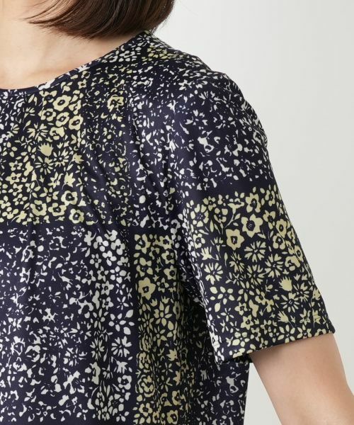 Leilian / レリアン カットソー | フラワープリントカットソー【ROCHAS Premiere】 | 詳細9