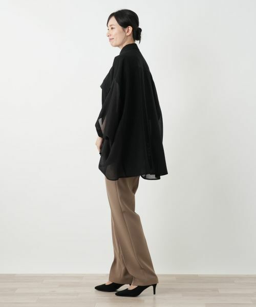 Leilian / レリアン シャツ・ブラウス | ポンチョ風ブラウス | 詳細2