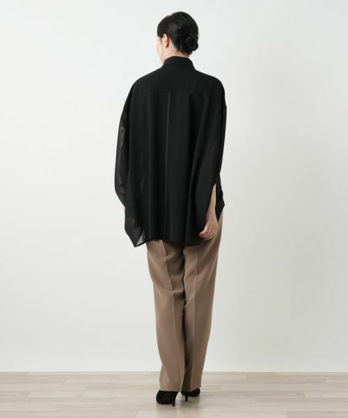 Leilian / レリアン シャツ・ブラウス | ポンチョ風ブラウス | 詳細3