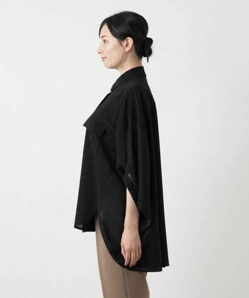 Leilian / レリアン シャツ・ブラウス | ポンチョ風ブラウス | 詳細5