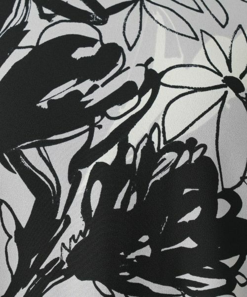 Leilian / レリアン シャツ・ブラウス | ティアードスリーブプリントブラウス | 詳細16