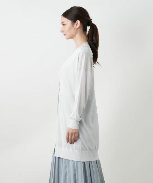 Leilian / レリアン カーディガン・ボレロ | ラメロングカーディガン | 詳細11