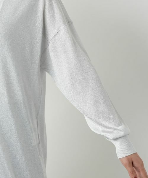 Leilian / レリアン カーディガン・ボレロ | ラメロングカーディガン | 詳細15