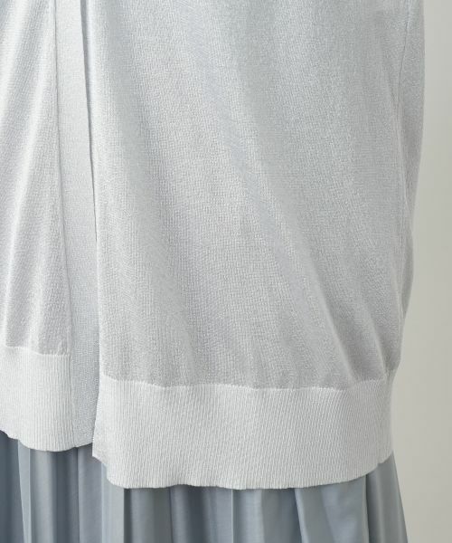 Leilian / レリアン カーディガン・ボレロ | ラメロングカーディガン | 詳細16