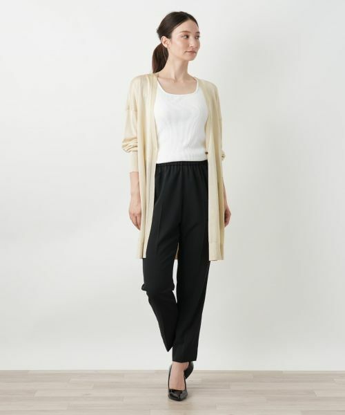 Leilian / レリアン カーディガン・ボレロ | ラメロングカーディガン | 詳細4