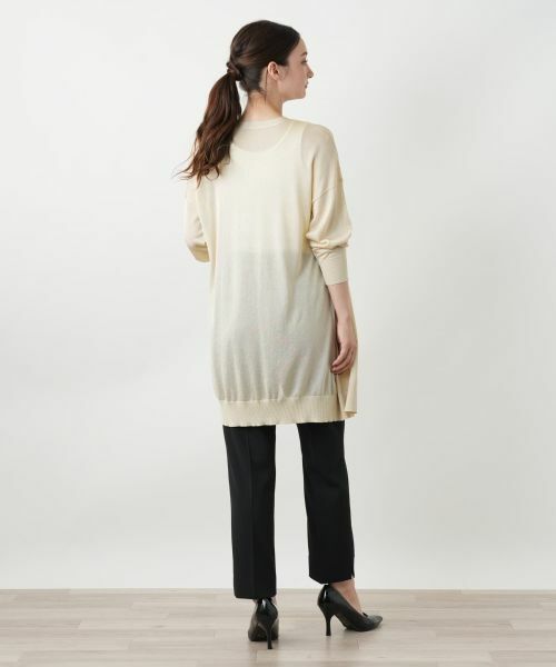 Leilian / レリアン カーディガン・ボレロ | ラメロングカーディガン | 詳細6