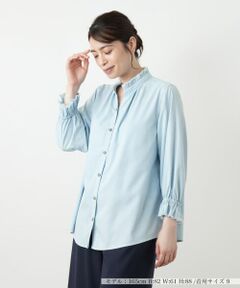 Leilian / レリアン シャツ・ブラウス | フリルカラーブラウス【MUSE BY ROCHAS Premiere】