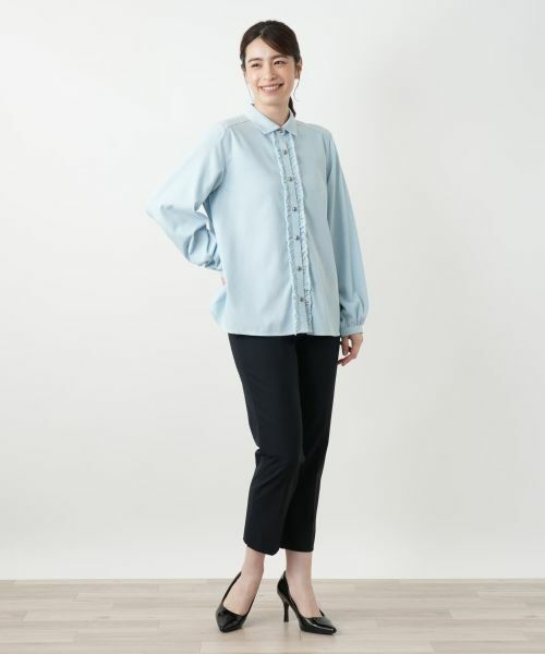 Leilian / レリアン シャツ・ブラウス | フリルブラウス【MUSE BY ROCHAS Premiere】 | 詳細1