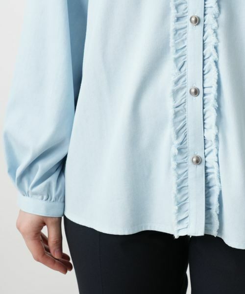 Leilian / レリアン シャツ・ブラウス | フリルブラウス【MUSE BY ROCHAS Premiere】 | 詳細12