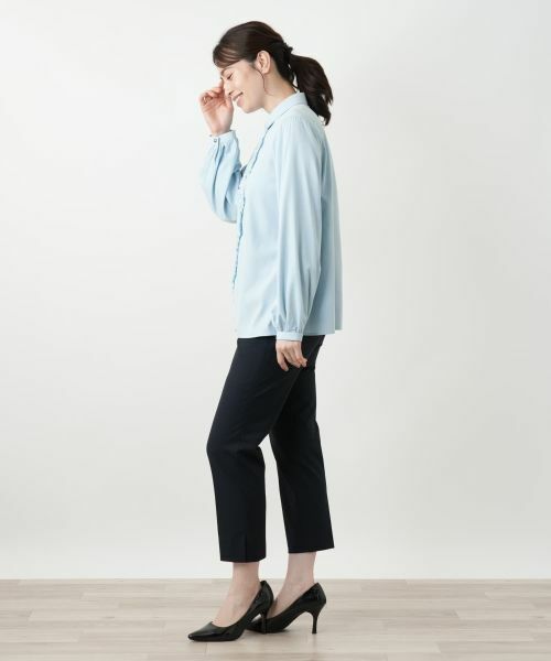 Leilian / レリアン シャツ・ブラウス | フリルブラウス【MUSE BY ROCHAS Premiere】 | 詳細2