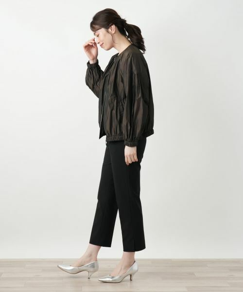 Leilian / レリアン その他アウター | ノーカラージャケット【Leilian WHITE LABEL】 | 詳細2
