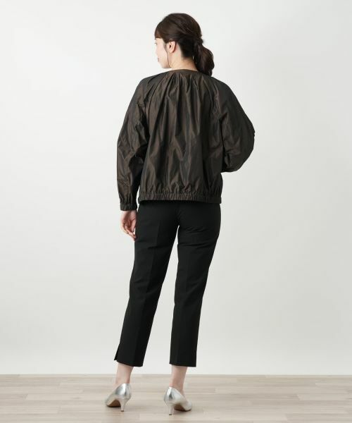 Leilian / レリアン その他アウター | ノーカラージャケット【Leilian WHITE LABEL】 | 詳細3