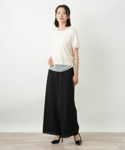 Leilian / レリアン その他パンツ | ワイドパンツ | 詳細1